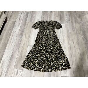 WHO WHAT WEAR floral maxi dress size S